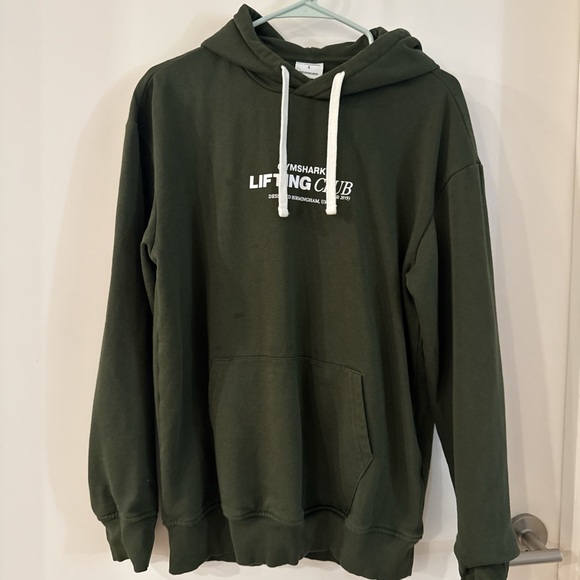 Gymshark Social Club Oversized Hoodie Green size small - Picture 1 of 6